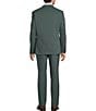 Hickey Freeman Hudson Modern Fit Flat Front Solid 2-Piece Suit - Image 2