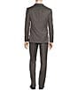 Hickey Freeman Modern Fit Flat Front Solid 2-Piece Suit, Color:Medium Grey - Image 2
