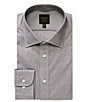 Hickey Freeman Modern Fit Spread Collar Solid Dress Shirt - Image 1