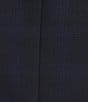 Hickey Freeman Modern Fit Windowpane Pattern 2-Piece Suit, Color:Navy - Image 3
