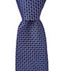 Hickey Freeman Neat Pattern Traditional Silk Tie - Image 2