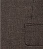 Hickey Freeman Patterned Classic Fit 2-Piece Suit, Color:Brown - Image 3
