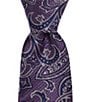 Hickey Freeman Persian Paisley Print 3 2.5#double; Silk Tie - Image 3