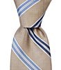 Hickey Freeman Stripe Traditional Point Tip Tie - Image 1