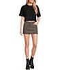 Hidden Jeans Cheetah Micro Mini Skirt - Image 3