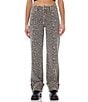 Hidden Jeans Ella Cheetah Print Cuffed Jeans - Image 1