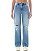 Hidden Jeans Ella Mid Rise Classic Straight Jeans - Image 1