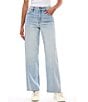 Hidden Jeans Logan High Rise Stretch Dad Jeans, Color:Light Wash - Image 1