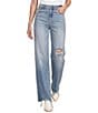 Hidden Jeans Logan Stretch Distressed Dad Jeans - Image 1