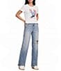 Hidden Jeans Logan Stretch Distressed Dad Jeans - Image 3
