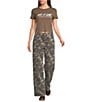 Hidden Jeans Low Slung Baggy Camo Jeans - Image 3