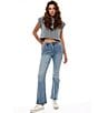 Hidden Jeans Ryan High Rise Bootcut Jeans, Color:Medium Wash - Image 4