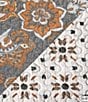 Color:Gray - Image 3 - Paseo Road by HiEnd Accents Abbie Western Floral Paisley Pattern Quilt Mini Set
