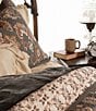 Color:Gray - Image 5 - Paseo Road by HiEnd Accents Abbie Western Floral Paisley Pattern Quilt Mini Set