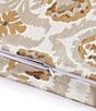HiEnd Accents Andie Washed Linen Tuscan Marigold Medallion Pattern Floral Comforter Mini Set, Color:Yellow - Image 4