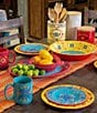 Color:Multi - Image 2 - Bonita Melamine Collection Serving Bowl