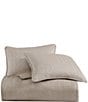 Color:Sand - Image 3 - Chenille Herringbone Comforter Mini Set