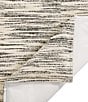 HiEnd Accents Cosmo Woven Space Dyed Boucle Textured Striped Comforter Mini Set, Color:White - Image 5