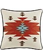 Color:Red/Multi - Image 1 - Paseo Road by HiEnd Accents Del Sol Southwestern Outdoor Pillow