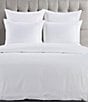 Color:White - Image 1 - Embroidered Border Collection Duvet Cover Mini Set