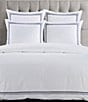 Color:Navy - Image 1 - Embroidered Border Collection Duvet Cover Mini Set