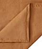 Color:Caramel - Image 3 - French Flax Linen Duvet Cover Mini Set