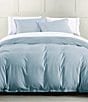 Color:Light Blue - Image 1 - Hera Flange Linen Comforter Mini Set