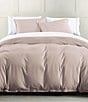 Color:Blush - Image 1 - Hera Flange Linen Comforter Mini Set