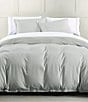 Color:Gray - Image 1 - Hera Flange Linen Comforter Mini Set