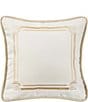 Color:White/Gold - Image 1 - Hollywood Square Pillow