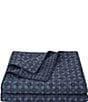 Color:Blue - Image 4 - Indigo Collection Reversible Quilt Mini Set