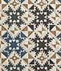 HiEnd Accents Indigo Hill Mosaic Reversible Quilt Mini Set, Color:Multi - Image 5