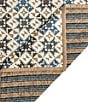 HiEnd Accents Indigo Hill Mosaic Reversible Quilt Mini Set, Color:Multi - Image 6