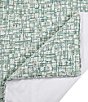 HiEnd Accents Keziah Chenille Jacquard Textured Mini Comforter Set, Color:Green - Image 3