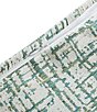 HiEnd Accents Keziah Chenille Jacquard Textured Mini Comforter Set, Color:Green - Image 4