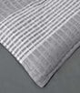 HiEnd Accents Lane Stripe Comforter Mini Set, Color:Cool Gray/White - Image 7