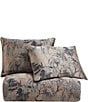 Color:Rose Gold - Image 2 - Pastoral Jacquard Collection French Toile Woven Metallic Comforter Mini Set
