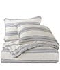 Color:Navy - Image 2 - Prescott Stripe Comforter Mini Set