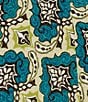 Color:Green/Turquoise - Image 2 - Salado Collection Medallion Reversible Quilt Mini Set