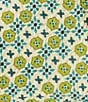 Color:Green/Turquoise - Image 3 - Salado Collection Medallion Reversible Quilt Mini Set