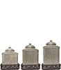 Color:Taupe - Image 1 - Savannah Canister Set