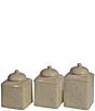 Color:Taupe - Image 1 - Savannah Canisters, Set of 3