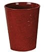Color:Red - Image 1 - Savannah Swirling Floral Pattern Ceramic Wastebasket