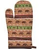 Color:Multi - Image 3 - Southwest Multi Animal Print and Rustic Bear Canister, 13-Piece Set