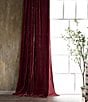 Color:Garnet Red - Image 1 - Stella Lined Silk Velvet Window Treatment