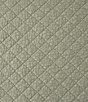 Color:Celadon - Image 4 - Stonewashed Cotton Gauze Diamond Stitch Pattern Quilt