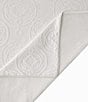 Color:Vintage White - Image 4 - Verona Patterned Matelasse Comforter Mini Set