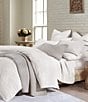HiEnd Accents Verona Patterned Matelasse Comforter Mini Set, Color:Vintage White - Image 2