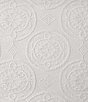 Color:Vintage White - Image 6 - Verona Patterned Matelasse Duvet Cover Mini Set