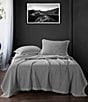 Color:Grey - Image 1 - Waffle Weave Coverlet
